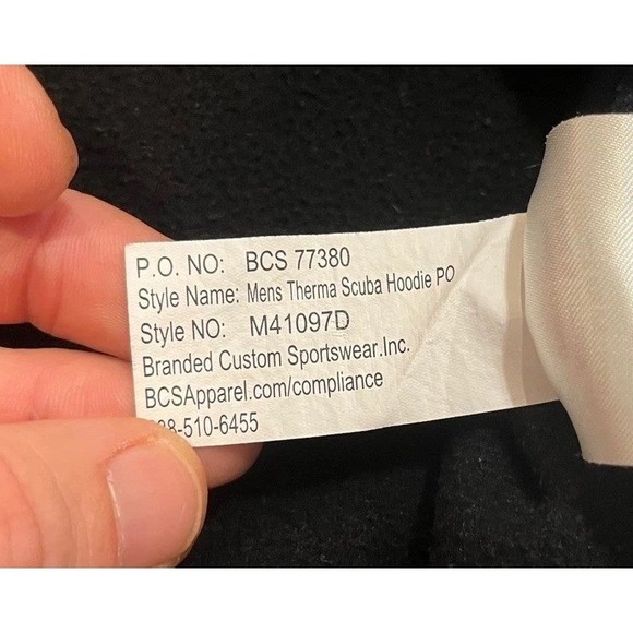 Nike Therma Fit Scuba Hoodie Clemson Tigers Womens Small Paw Logo Sweatshirt - Picture 4 of 8